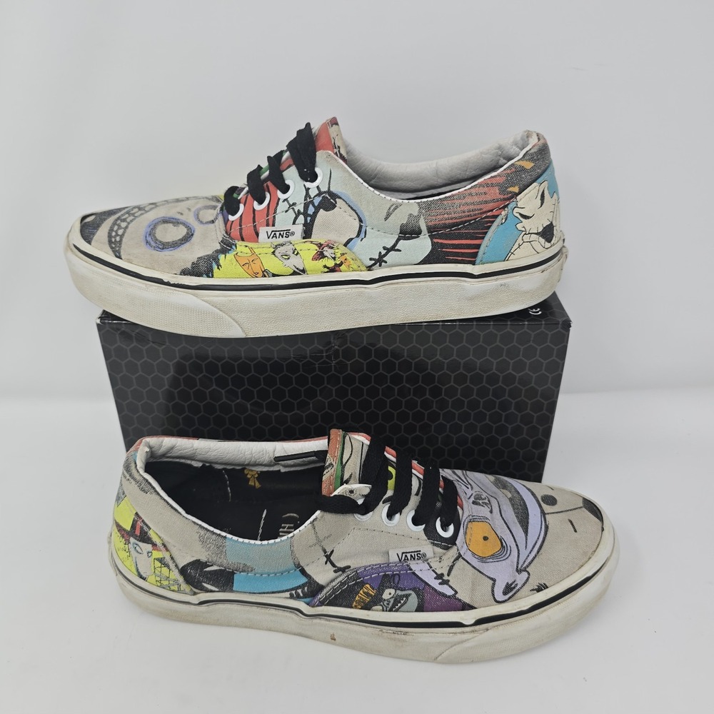 Vans x Nightmare Before Christmas HalloweenTown Mens‎ 6/Womens 8.5 Lace-Ups